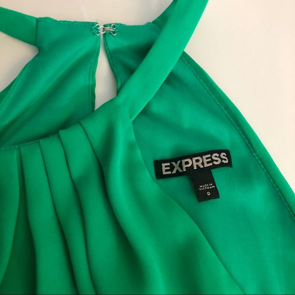 Express | Fit And Flare Halter Dress | Size: 0 - Picture 3 of 7